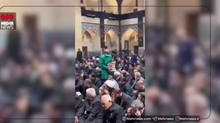 محفل روضه مصائب آقا موسی بن جعفر(ع) در حرم امام رضا(ع)