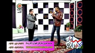 تقلیدصدای فوق العاده در برنامه تلویزیون