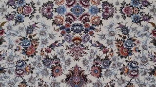 فرش 1200 شانه ضخیم تراکم 3600 کد E134025 کلاسیک کرم فرش متحد آسیا - اقساط تا سال 1410