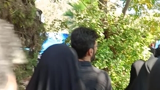 مراسم تدفین مرحوم کاسبی در بهشت زهرا