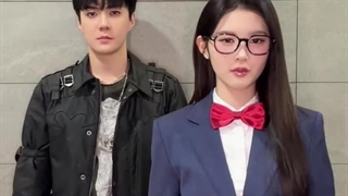 تیک‌تاک اکسو با سهون و آنا عضو هارتس تو هارتس