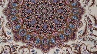 فرش 1200 شانه ضخیم تراکم 3600 کد E134027 کلاسیک کرم فرش متحد آسیا - اقساط تا سال 1410