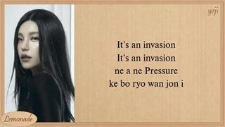 لیریک آهنگ invasion از یجی (خیلی آهنگ قشنگیه)