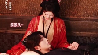 پشت صحنه از سریال "شکوفایی در تاریکی"