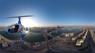Skyhub Dubai, Gyrocopter - 360° Video