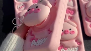 قاب عروسکی خوک پاپ سوکتی کد C2007 | لوازم جانبی مسلمی