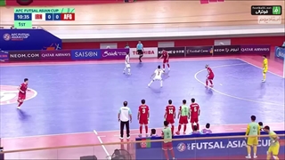 خلاصه بازی فوتسال ایران 5-2 افغانستان (گزارش شبکه استادیوم)
