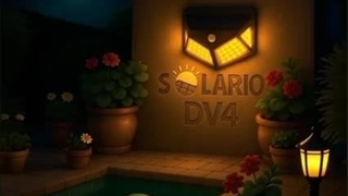 چراغ خورشیدی دیوارکوب مدل DV4