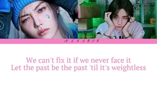 کاور هیونجین و فلیکس Stray Kids از آهنگ Free هوش مصنوعی kpop demon hunters