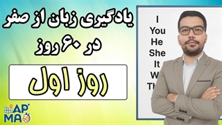آموزش زبان انگلیسی در 60 روز - قسمت اول - آشنایی با ساختار جمله