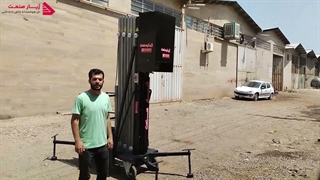 بالابر تک ستونی ۶ متری؛ نهایت ایمنی در ارتفاع کم