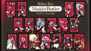 کافه ی هلووا باس پیشخدمتی (زیرنویس فارسی) Helluva Boss Maid Cafe in Japan