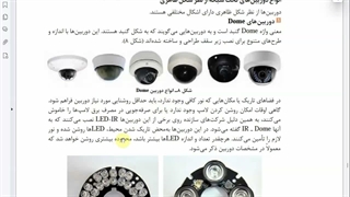 شکل ظاهری دوربین ها