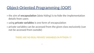 7. Private variables and name mangling