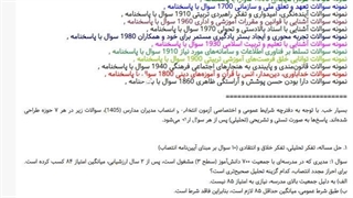 دانلود رایگان سوالات انتخاب انتصاب مدیران مدارس 1405