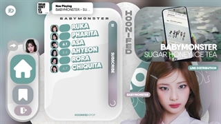 تقسیم لاین آهنگ Sugar Honey Ice Tea از بیبی مانستر (BABYMONSTER)