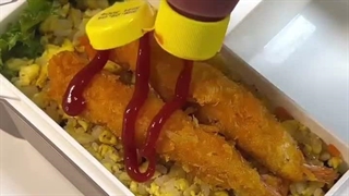 یه چیدمان خوراکی شرقی جذاب