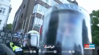 گزارش درگیری پلیس لندن با اوباش سلطنت طلب