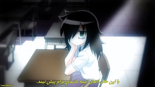 انیمه WataMote قسمت 10 با زیرنویس فارسی