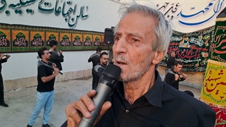 هیئت حضرت ابوالفضل(ع)مسجدالهادی عصر تاسوعا در بسیج زفره 1405