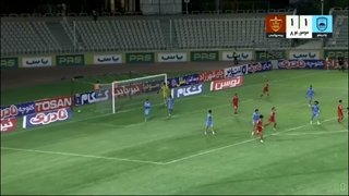 خلاصه بازی پرسپولیس ۱ - ۲ چادرملو در تورنمنت پلی‌آف آسیا