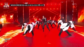 اجرای FIRE BTS توسط CLOSE YOUR EYES,AHOF