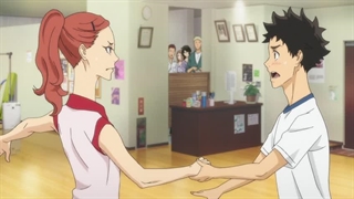 انیمه ورزشی welcome to ballroom قسمت ۱۳